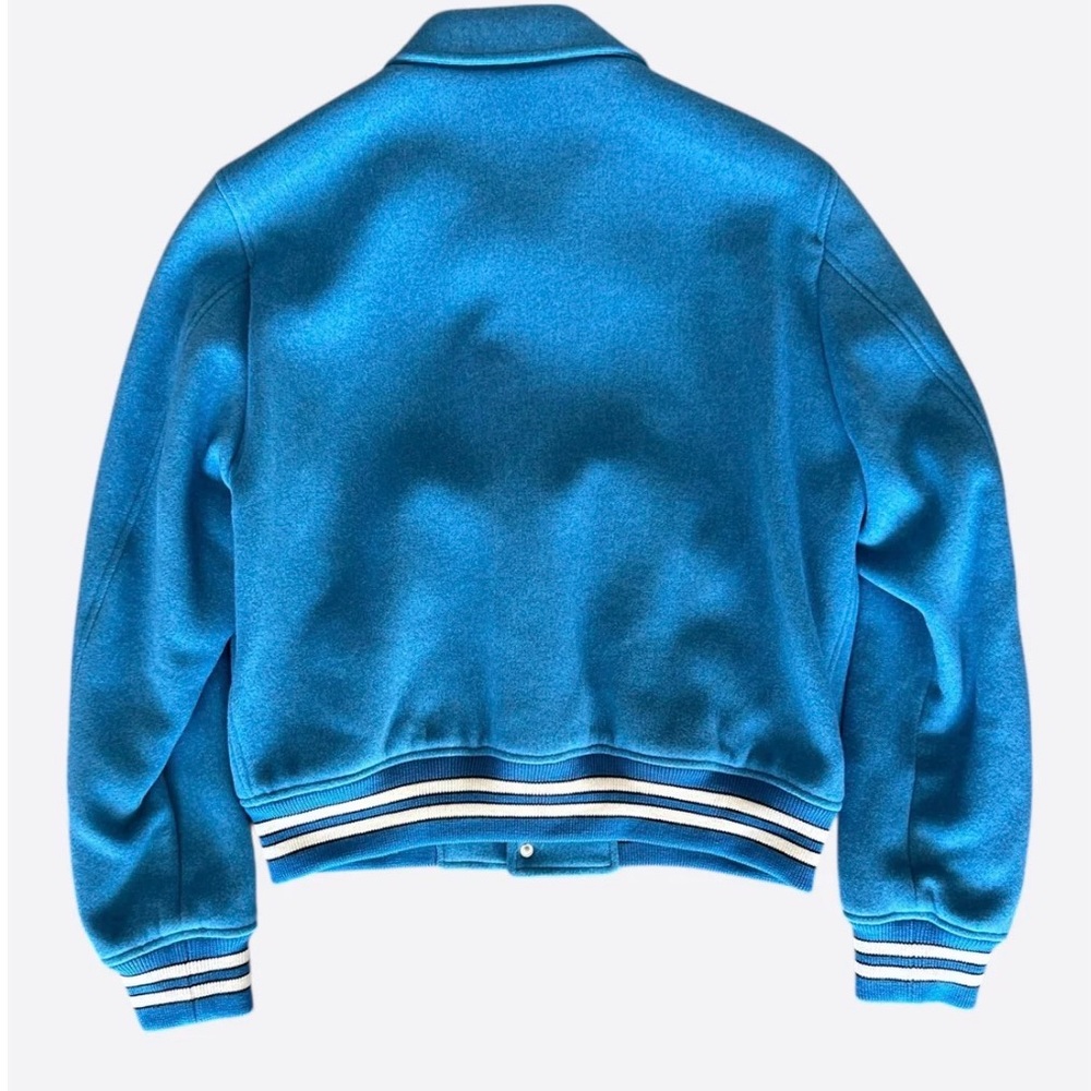 AMIRI Blue Jacket with Bone Accents - Picture 2 of 2
